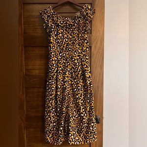 Leopard Midi Dress